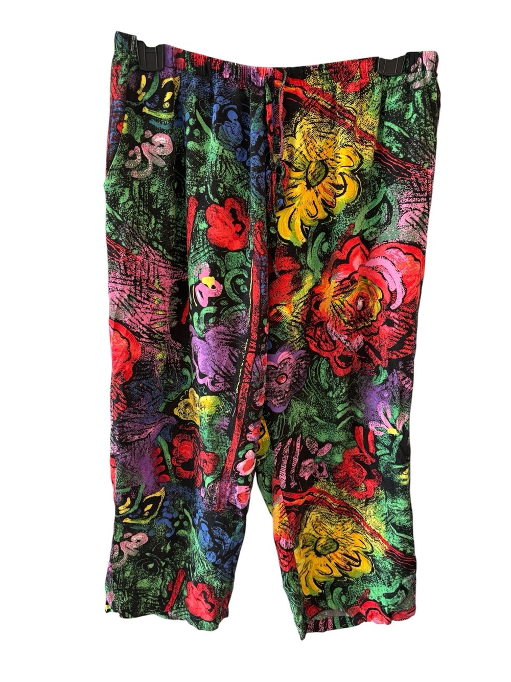 Vintage Jams World Crooped Drawstring Pants